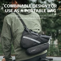 2-in-1 Bicycle Triangle Frame Bag
