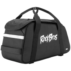 3-in-1 Bike Pannier Bag 10.5L Rear Rack Bag Backpack