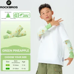 Kids Cooling Arm Sleeves Breathable Sun Protection