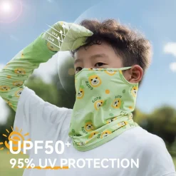 Kids Cooling Neck Gaiter for Boys Girls Age 7-12