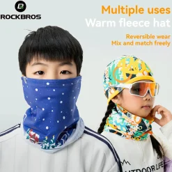 Kids Cycling Neck Gaiter Warm Double-Sided