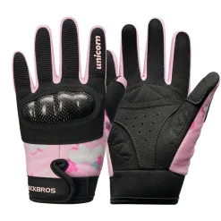 Kids Full Finger Gloves with Hard Shell Protection