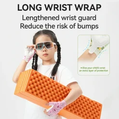 Kids Half Finger Cycling Gloves Non Slip