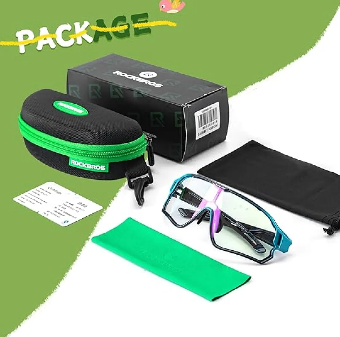 Kids Sports Glasses for Ages 8–14
