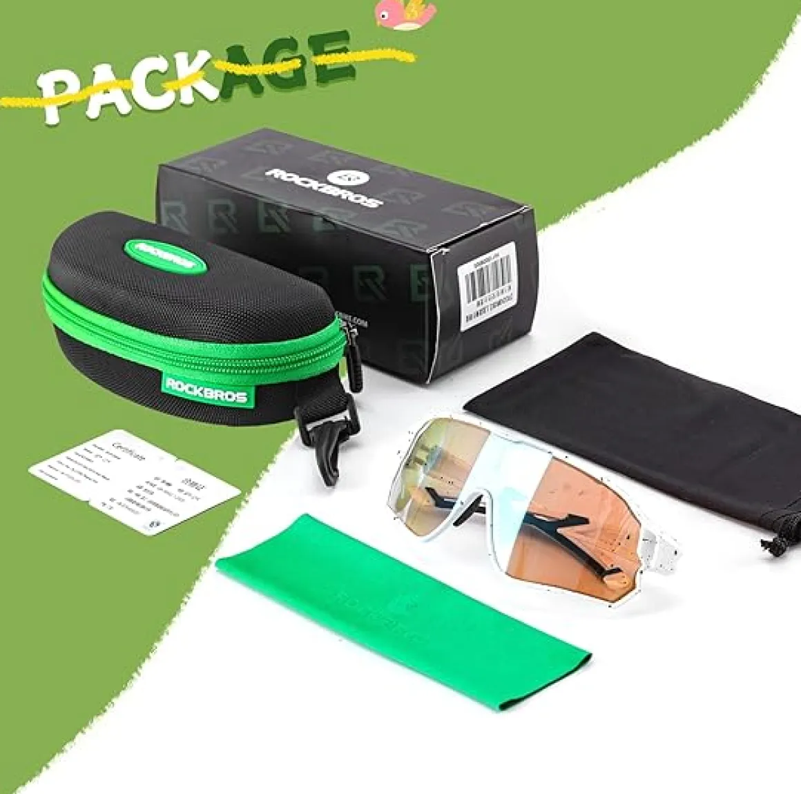 Kids Sports Glasses for Ages 8–14