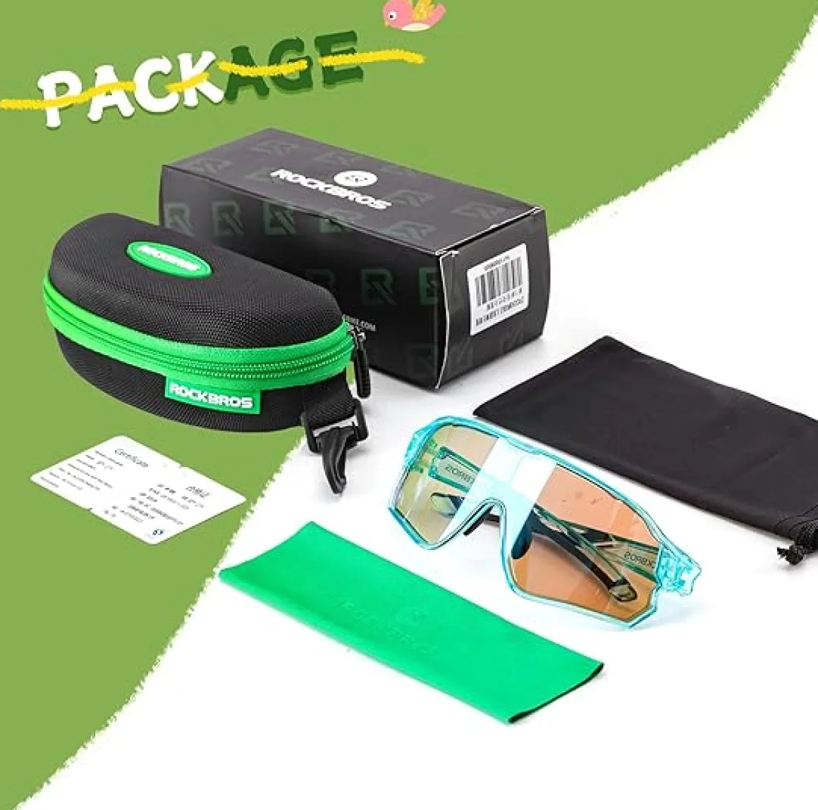 Kids Sports Glasses for Ages 8–14