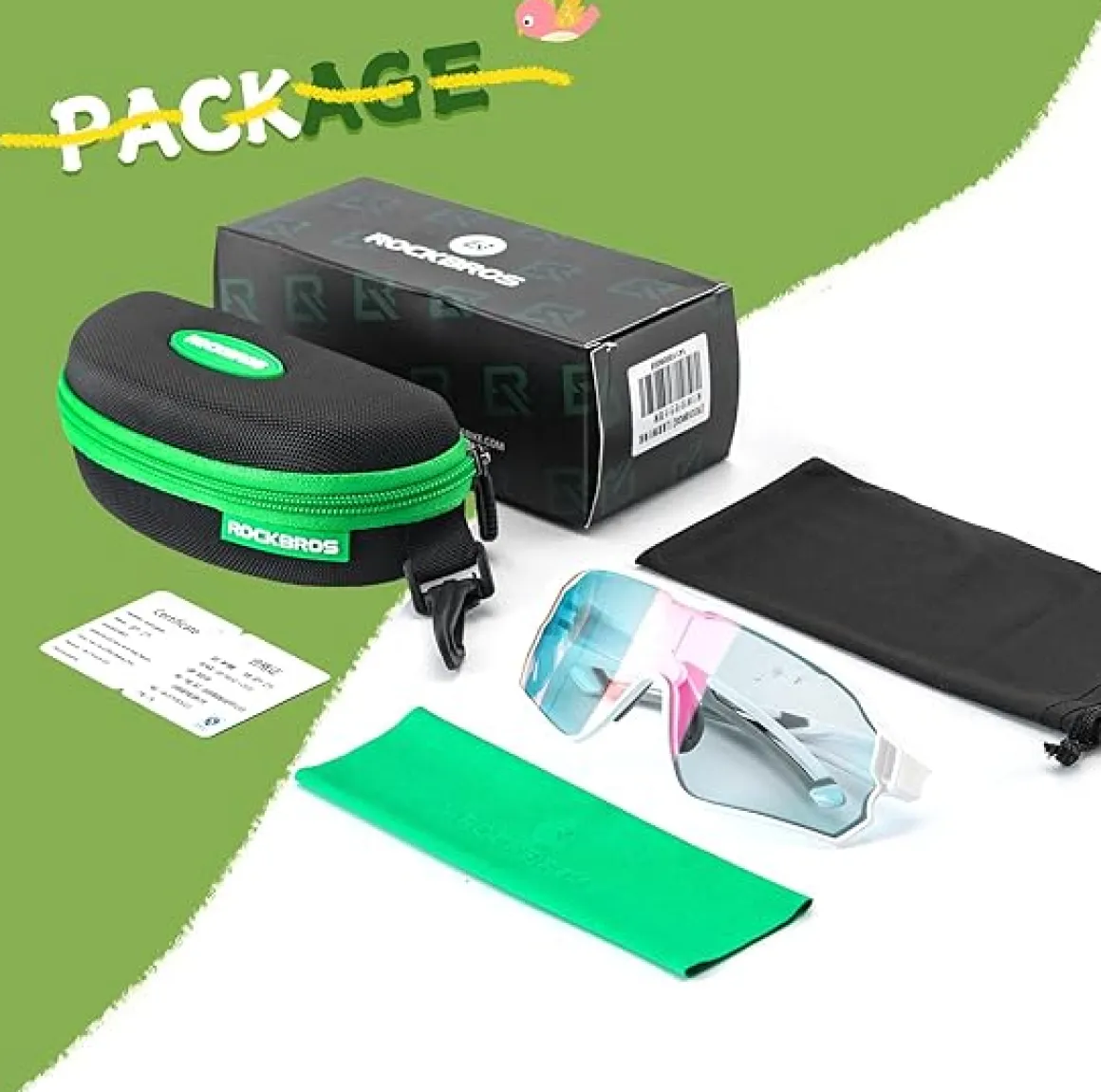 Kids Sports Glasses for Ages 8–14