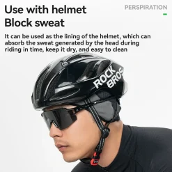 Knitted Cycling Cap for Under-Helmet Use Lightweight
