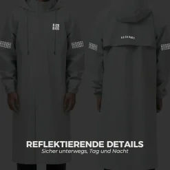 Long Raincoat Waterproof Poncho Jackets