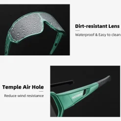 Low Wind Resistance Photochromic Sunglasses