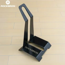 L-Shaped Carbon Steel Floor Rack for Multi-Bike Storage