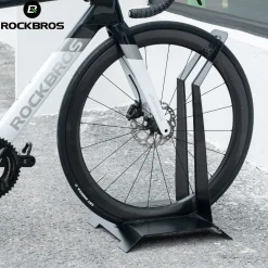 L-Shaped Carbon Steel Floor Rack for Multi-Bike Storage