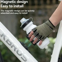 Magnetic Strap-Type Bike Water Bottle Cage Bottle Holder