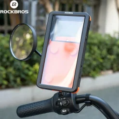 Magnetic Waterproof Bike Phone Holder Shock-Absorbing For 4.7–6.9‘’