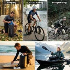 Magnetic 100% Waterproof Fork Bag Dry Bag 6L