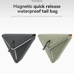 Magnetic Waterproof Tail Bag 0.6L-SaddleMate
