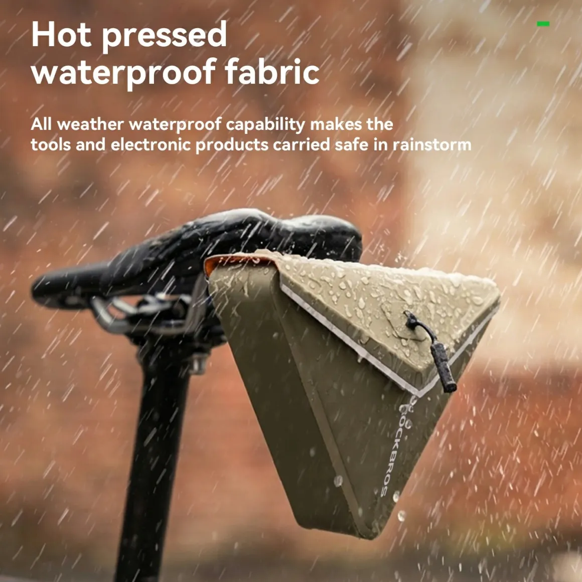 Magnetic Waterproof Tail Bag 0.6L-SaddleMate