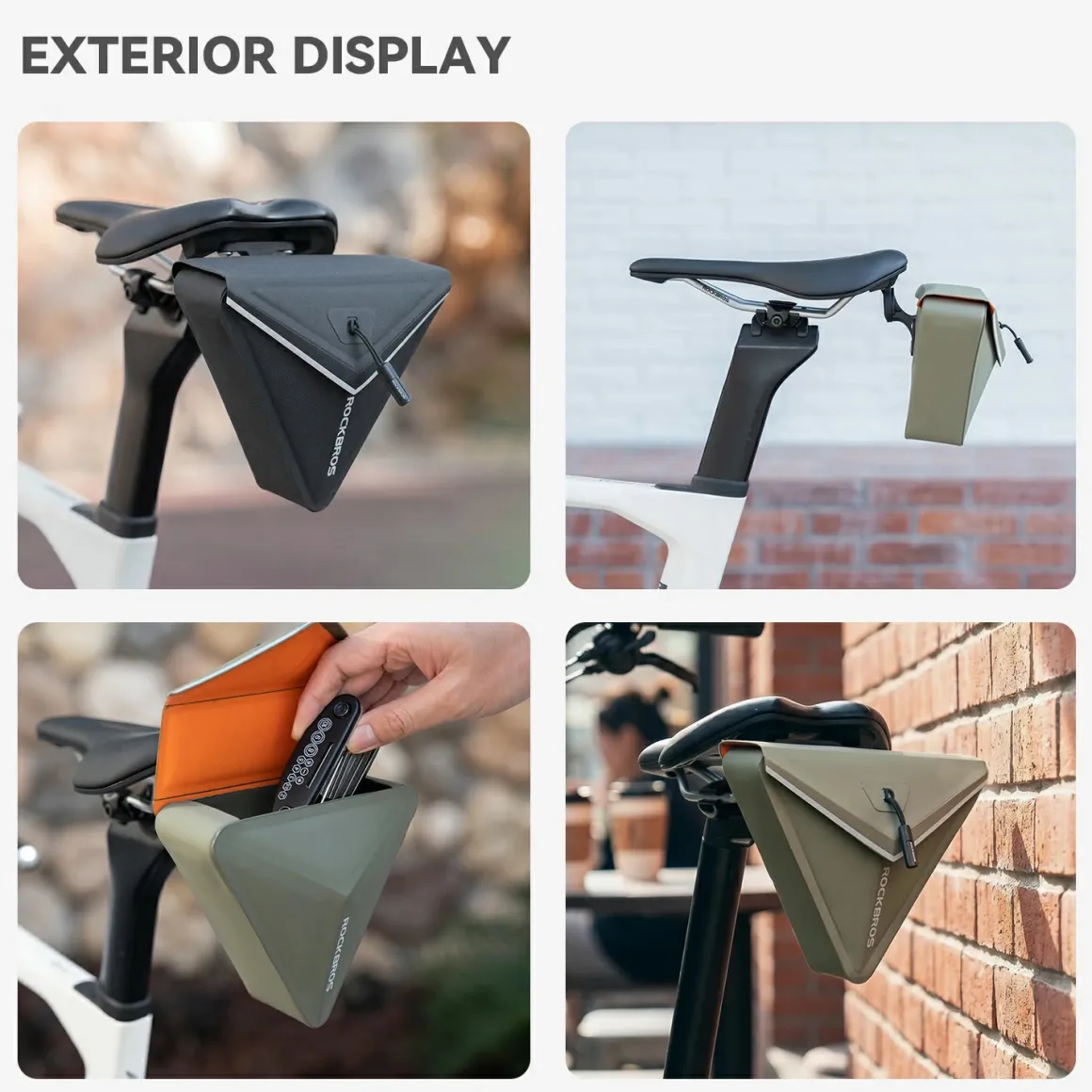 Magnetic Waterproof Tail Bag 0.6L-SaddleMate