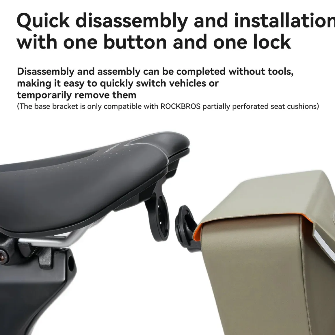 Magnetic Waterproof Tail Bag 0.6L-SaddleMate