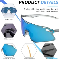 Men's Anti-Blue Light MTB Cycling Sunglasses