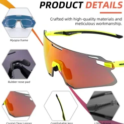 Men's Anti-Blue Light MTB Cycling Sunglasses