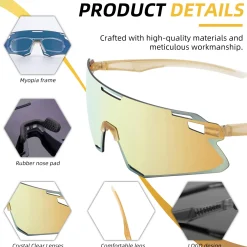 Men's Anti-Blue Light MTB Cycling Sunglasses