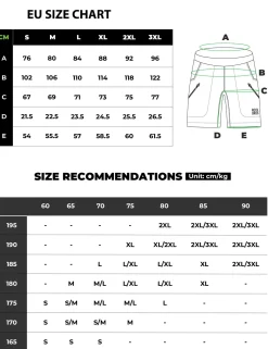 Men's Commuter Shorts Moisture-Wicking Multi-Pocket Shorts for Outdoor