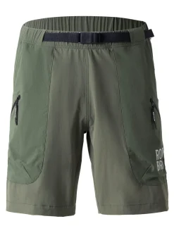 Men's Commuter Shorts Moisture-Wicking Multi-Pocket Shorts for Outdoor