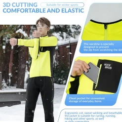 Men's Cycling Jacket & Pants Set Winter