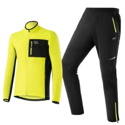 Men's Cycling Jacket & Pants Set Winter