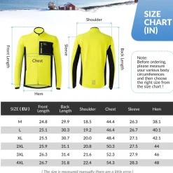 Men's Cycling Jacket & Pants Set Winter