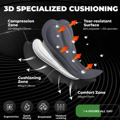 Men’s Endurance Padded Cycling Shorts - YDDK012