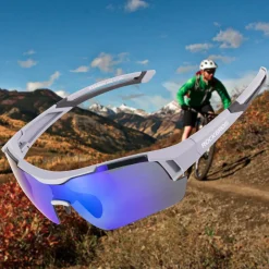 Men's Polarized Sunglasses for Road & Mountain Biking