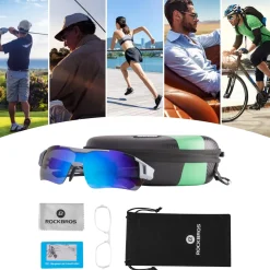 Men's Polarized Sunglasses for Road & Mountain Biking