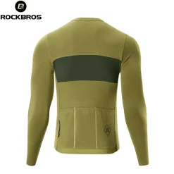 Men‘s Tencel Wool Cycling Jersey Breathable