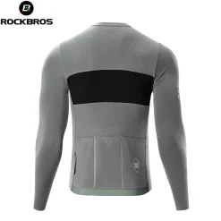 Men‘s Tencel Wool Cycling Jersey Breathable