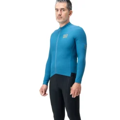 Men's Thermal Cycling Jersey for 43–64°F | Fleece Lined | Diamond