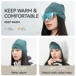 Merino Wool Warm Winter Hat Watch Cap for Men Women