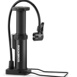 Mini Portable Aluminum Bike Floor Pump with Presta and Schrader 100PSI