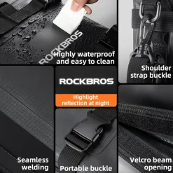 Motorcycle Guard Bar Side Bag