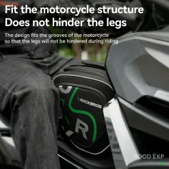 Motorcycle Tank Bag Helmet Bag 12L With Rain Cover