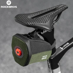 Multifunctional Cycling Tail Bag With Light