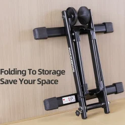 One-Second Foldable Push-In Bike Stand for 20"-29" Wheels