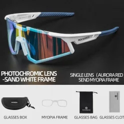 Photochromic Cycling Goggles for Road and MTB