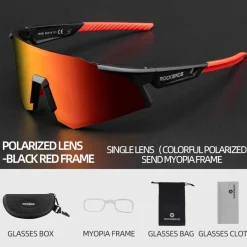 Photochromic Cycling Goggles for Road and MTB