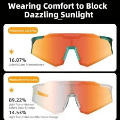 Photochromic Cycling Goggles for Road and MTB