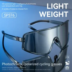 Photochromic Polarized Sports Sunglasses