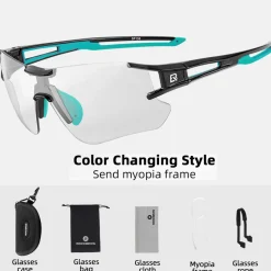 Photochromic Sports Goggles for Biking
