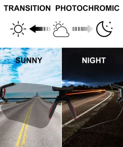 Photochromic Sports Goggles for Biking