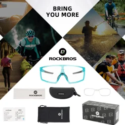 Polarised Full-Lens Sunglasses for Outdoor Sports